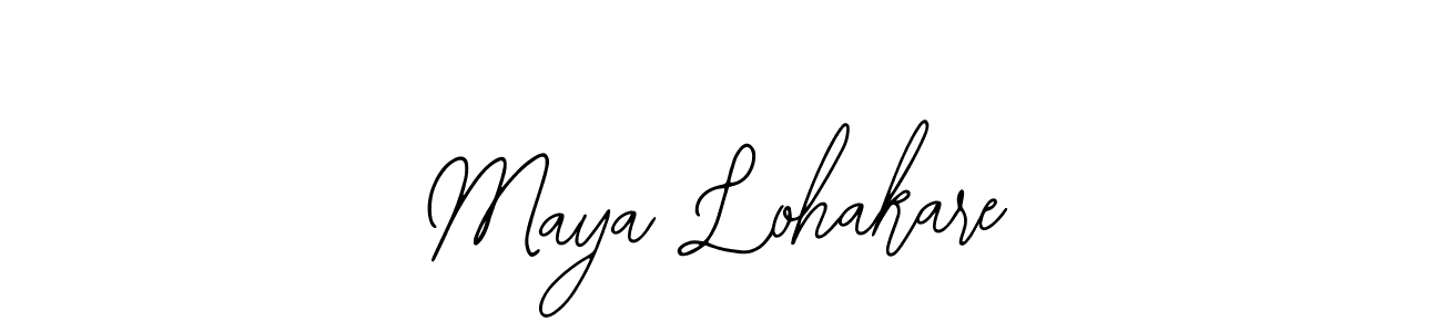 Design your own signature with our free online signature maker. With this signature software, you can create a handwritten (Bearetta-2O07w) signature for name Maya Lohakare. Maya Lohakare signature style 12 images and pictures png