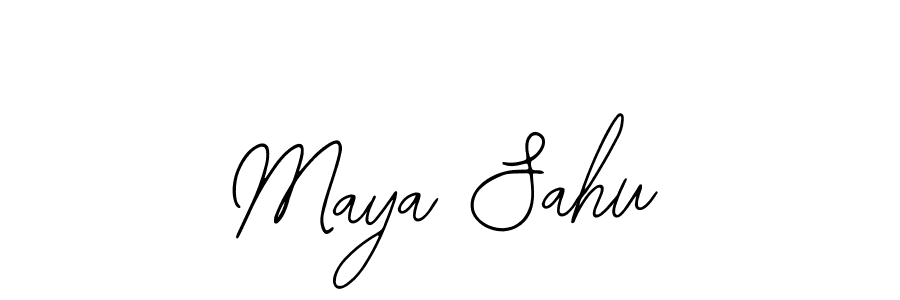 Design your own signature with our free online signature maker. With this signature software, you can create a handwritten (Bearetta-2O07w) signature for name Maya Sahu. Maya Sahu signature style 12 images and pictures png