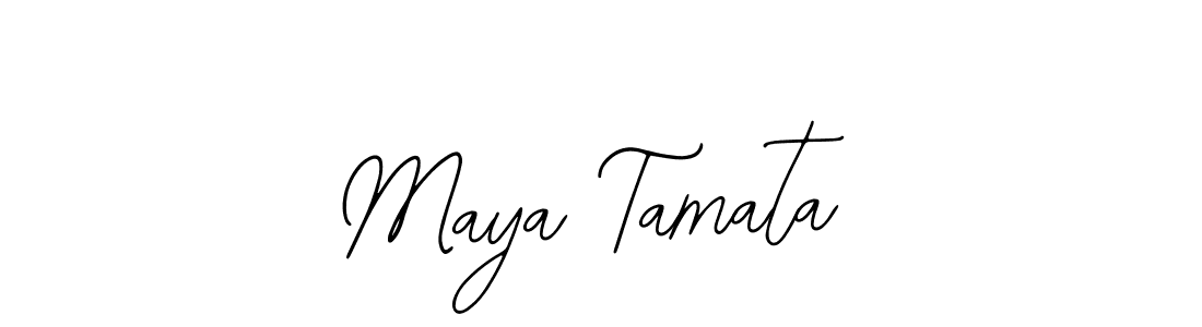 The best way (Bearetta-2O07w) to make a short signature is to pick only two or three words in your name. The name Maya Tamata include a total of six letters. For converting this name. Maya Tamata signature style 12 images and pictures png