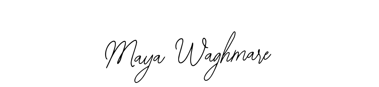 Maya Waghmare stylish signature style. Best Handwritten Sign (Bearetta-2O07w) for my name. Handwritten Signature Collection Ideas for my name Maya Waghmare. Maya Waghmare signature style 12 images and pictures png