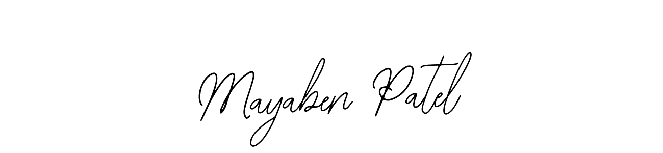 Also we have Mayaben Patel name is the best signature style. Create professional handwritten signature collection using Bearetta-2O07w autograph style. Mayaben Patel signature style 12 images and pictures png