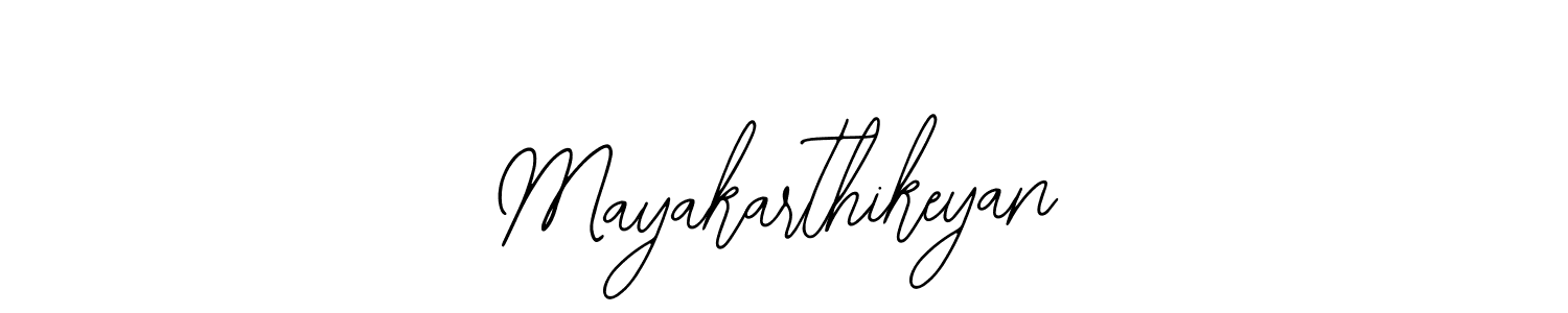 The best way (Bearetta-2O07w) to make a short signature is to pick only two or three words in your name. The name Mayakarthikeyan include a total of six letters. For converting this name. Mayakarthikeyan signature style 12 images and pictures png