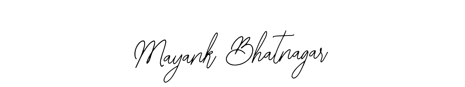 if you are searching for the best signature style for your name Mayank Bhatnagar. so please give up your signature search. here we have designed multiple signature styles  using Bearetta-2O07w. Mayank Bhatnagar signature style 12 images and pictures png