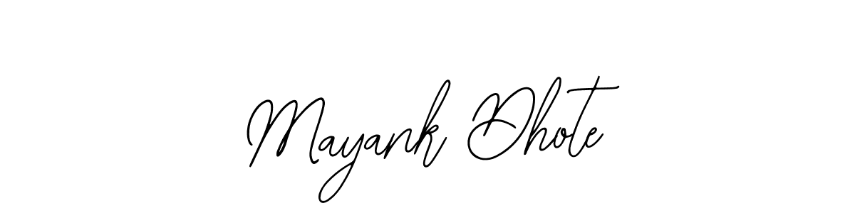 Create a beautiful signature design for name Mayank Dhote. With this signature (Bearetta-2O07w) fonts, you can make a handwritten signature for free. Mayank Dhote signature style 12 images and pictures png