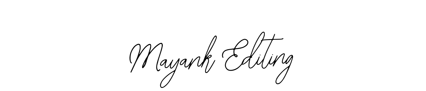 Make a short Mayank Editing signature style. Manage your documents anywhere anytime using Bearetta-2O07w. Create and add eSignatures, submit forms, share and send files easily. Mayank Editing signature style 12 images and pictures png