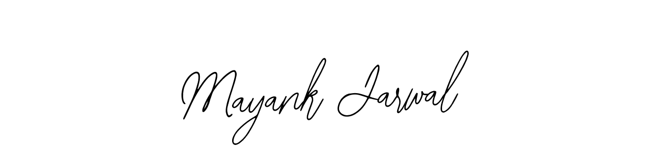 Use a signature maker to create a handwritten signature online. With this signature software, you can design (Bearetta-2O07w) your own signature for name Mayank Jarwal. Mayank Jarwal signature style 12 images and pictures png