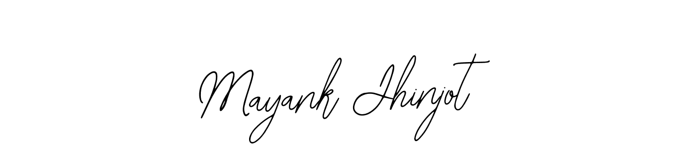 Create a beautiful signature design for name Mayank Jhinjot. With this signature (Bearetta-2O07w) fonts, you can make a handwritten signature for free. Mayank Jhinjot signature style 12 images and pictures png