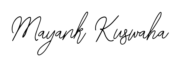 Make a beautiful signature design for name Mayank Kuswaha. Use this online signature maker to create a handwritten signature for free. Mayank Kuswaha signature style 12 images and pictures png