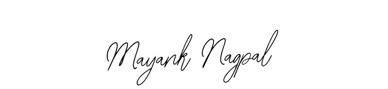 Make a short Mayank Nagpal signature style. Manage your documents anywhere anytime using Bearetta-2O07w. Create and add eSignatures, submit forms, share and send files easily. Mayank Nagpal signature style 12 images and pictures png