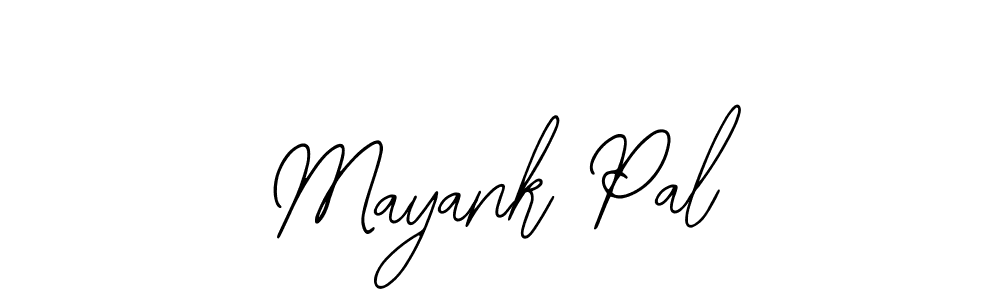 Design your own signature with our free online signature maker. With this signature software, you can create a handwritten (Bearetta-2O07w) signature for name Mayank Pal. Mayank Pal signature style 12 images and pictures png