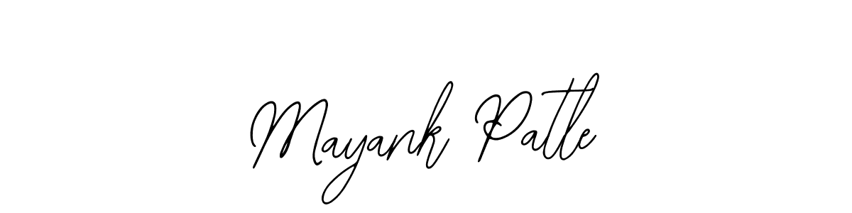 Design your own signature with our free online signature maker. With this signature software, you can create a handwritten (Bearetta-2O07w) signature for name Mayank Patle. Mayank Patle signature style 12 images and pictures png