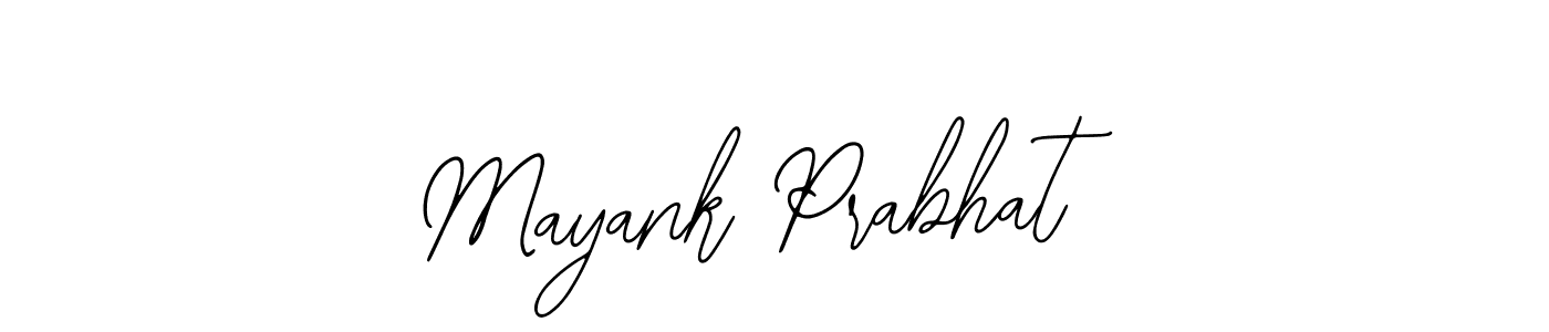 The best way (Bearetta-2O07w) to make a short signature is to pick only two or three words in your name. The name Mayank Prabhat include a total of six letters. For converting this name. Mayank Prabhat signature style 12 images and pictures png