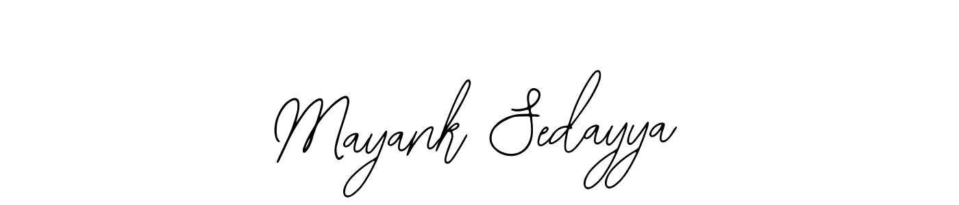 Make a beautiful signature design for name Mayank Sedayya. With this signature (Bearetta-2O07w) style, you can create a handwritten signature for free. Mayank Sedayya signature style 12 images and pictures png
