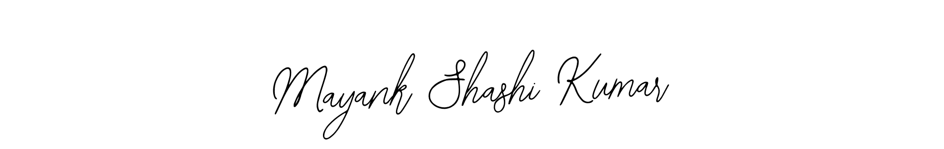 You should practise on your own different ways (Bearetta-2O07w) to write your name (Mayank Shashi Kumar) in signature. don't let someone else do it for you. Mayank Shashi Kumar signature style 12 images and pictures png