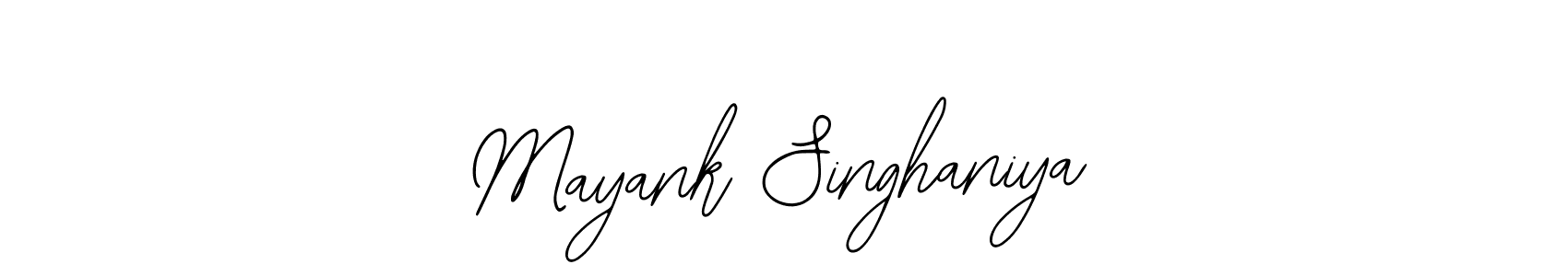 Design your own signature with our free online signature maker. With this signature software, you can create a handwritten (Bearetta-2O07w) signature for name Mayank Singhaniya. Mayank Singhaniya signature style 12 images and pictures png