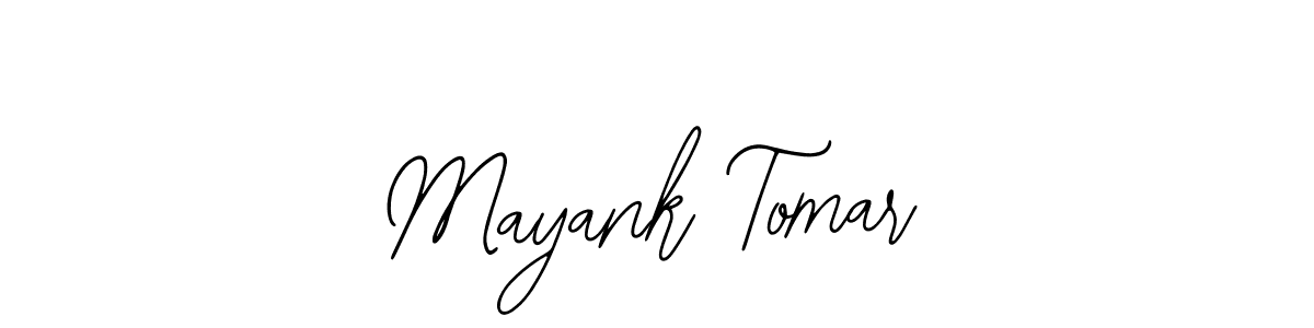 Design your own signature with our free online signature maker. With this signature software, you can create a handwritten (Bearetta-2O07w) signature for name Mayank Tomar. Mayank Tomar signature style 12 images and pictures png