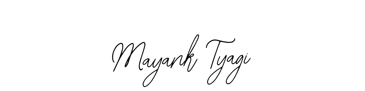 Design your own signature with our free online signature maker. With this signature software, you can create a handwritten (Bearetta-2O07w) signature for name Mayank Tyagi. Mayank Tyagi signature style 12 images and pictures png
