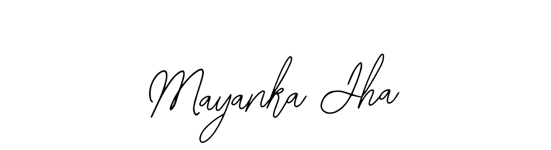 How to Draw Mayanka Jha signature style? Bearetta-2O07w is a latest design signature styles for name Mayanka Jha. Mayanka Jha signature style 12 images and pictures png