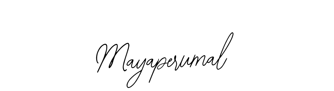Also we have Mayaperumal name is the best signature style. Create professional handwritten signature collection using Bearetta-2O07w autograph style. Mayaperumal signature style 12 images and pictures png