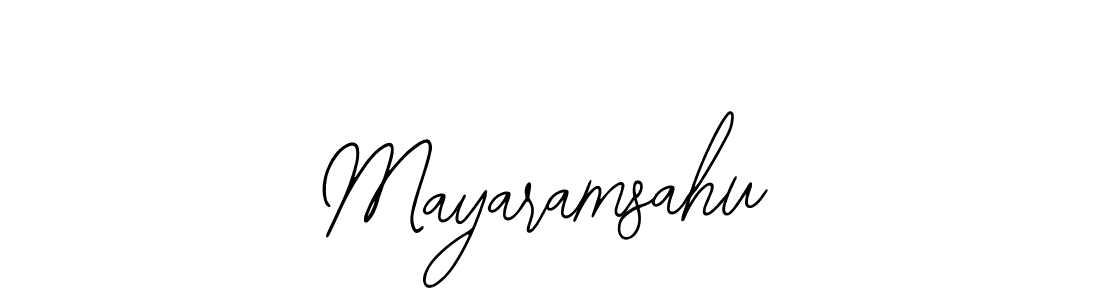 You should practise on your own different ways (Bearetta-2O07w) to write your name (Mayaramsahu) in signature. don't let someone else do it for you. Mayaramsahu signature style 12 images and pictures png