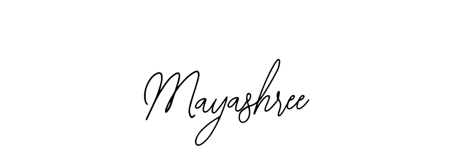 You should practise on your own different ways (Bearetta-2O07w) to write your name (Mayashree) in signature. don't let someone else do it for you. Mayashree signature style 12 images and pictures png