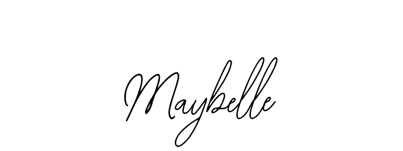 Use a signature maker to create a handwritten signature online. With this signature software, you can design (Bearetta-2O07w) your own signature for name Maybelle. Maybelle signature style 12 images and pictures png