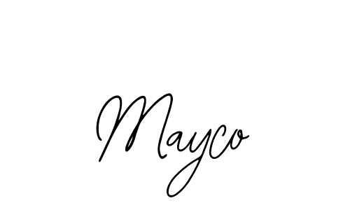 if you are searching for the best signature style for your name Mayco. so please give up your signature search. here we have designed multiple signature styles  using Bearetta-2O07w. Mayco signature style 12 images and pictures png