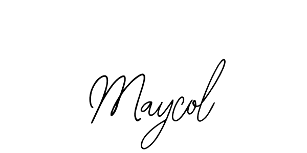 Bearetta-2O07w is a professional signature style that is perfect for those who want to add a touch of class to their signature. It is also a great choice for those who want to make their signature more unique. Get Maycol name to fancy signature for free. Maycol signature style 12 images and pictures png