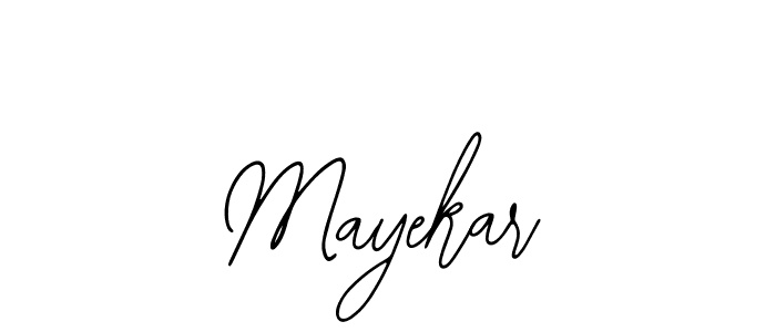 How to Draw Mayekar signature style? Bearetta-2O07w is a latest design signature styles for name Mayekar. Mayekar signature style 12 images and pictures png