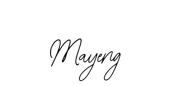 Use a signature maker to create a handwritten signature online. With this signature software, you can design (Bearetta-2O07w) your own signature for name Mayeng. Mayeng signature style 12 images and pictures png