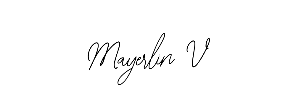 This is the best signature style for the Mayerlin V name. Also you like these signature font (Bearetta-2O07w). Mix name signature. Mayerlin V signature style 12 images and pictures png