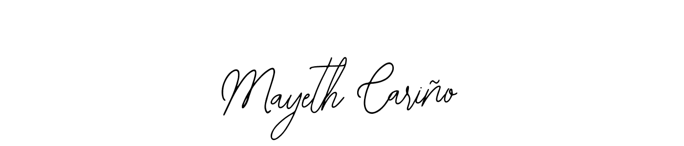 The best way (Bearetta-2O07w) to make a short signature is to pick only two or three words in your name. The name Mayeth Cariño include a total of six letters. For converting this name. Mayeth Cariño signature style 12 images and pictures png