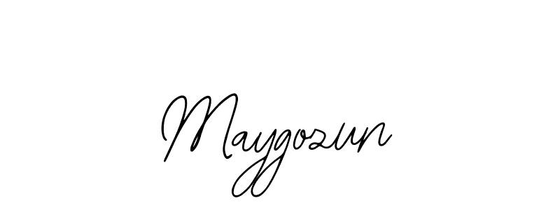 How to make Maygozun signature? Bearetta-2O07w is a professional autograph style. Create handwritten signature for Maygozun name. Maygozun signature style 12 images and pictures png