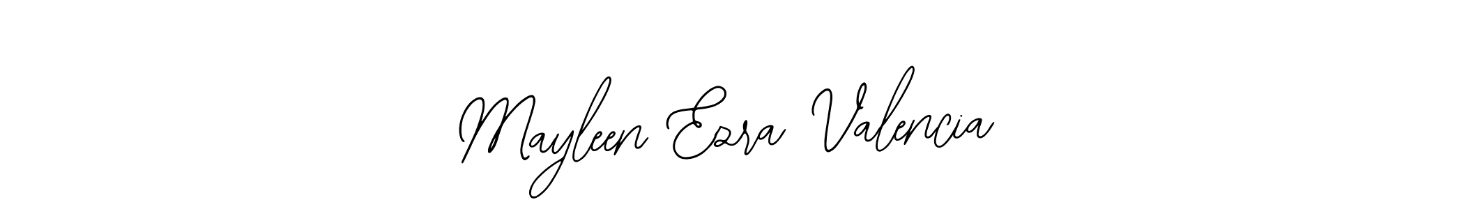 Mayleen Ezra Valencia stylish signature style. Best Handwritten Sign (Bearetta-2O07w) for my name. Handwritten Signature Collection Ideas for my name Mayleen Ezra Valencia. Mayleen Ezra Valencia signature style 12 images and pictures png