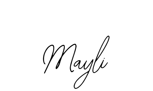 Also we have Mayli name is the best signature style. Create professional handwritten signature collection using Bearetta-2O07w autograph style. Mayli signature style 12 images and pictures png