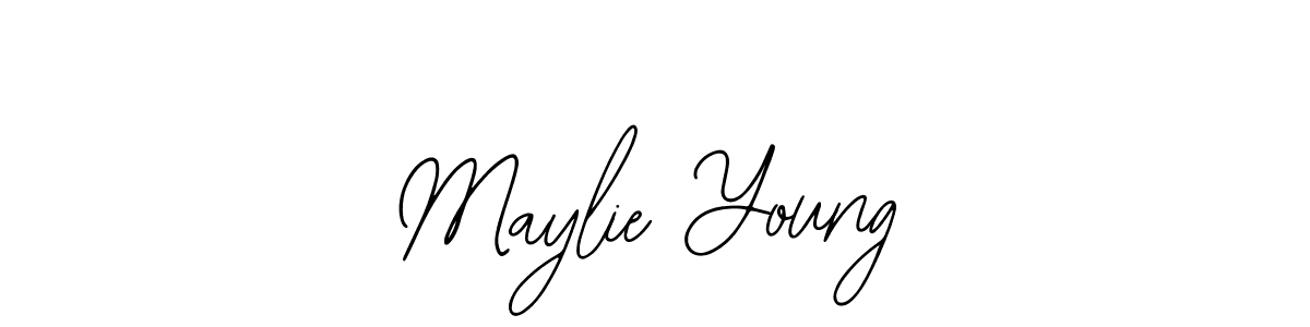 The best way (Bearetta-2O07w) to make a short signature is to pick only two or three words in your name. The name Maylie Young include a total of six letters. For converting this name. Maylie Young signature style 12 images and pictures png