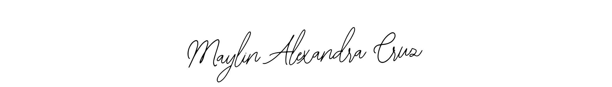 Make a beautiful signature design for name Maylin Alexandra Cruz. Use this online signature maker to create a handwritten signature for free. Maylin Alexandra Cruz signature style 12 images and pictures png