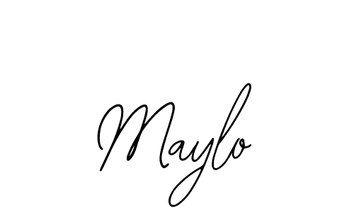 Also You can easily find your signature by using the search form. We will create Maylo name handwritten signature images for you free of cost using Bearetta-2O07w sign style. Maylo signature style 12 images and pictures png