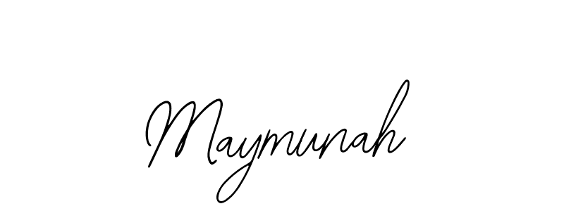 Maymunah stylish signature style. Best Handwritten Sign (Bearetta-2O07w) for my name. Handwritten Signature Collection Ideas for my name Maymunah. Maymunah signature style 12 images and pictures png