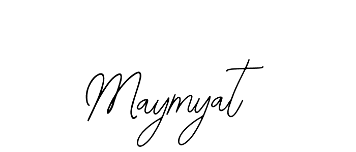 You should practise on your own different ways (Bearetta-2O07w) to write your name (Maymyat) in signature. don't let someone else do it for you. Maymyat signature style 12 images and pictures png