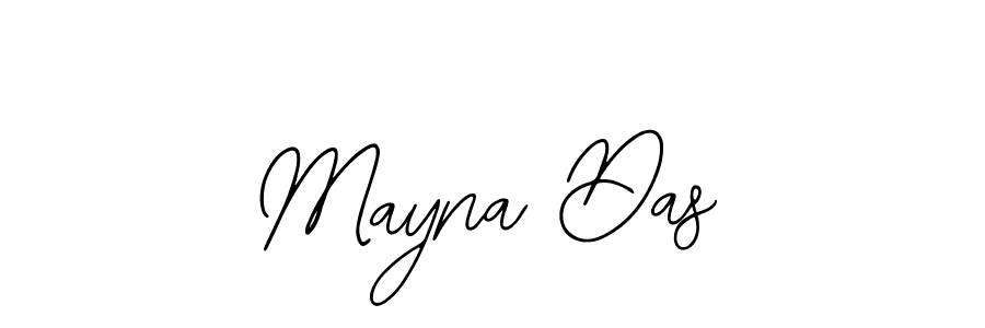Design your own signature with our free online signature maker. With this signature software, you can create a handwritten (Bearetta-2O07w) signature for name Mayna Das. Mayna Das signature style 12 images and pictures png