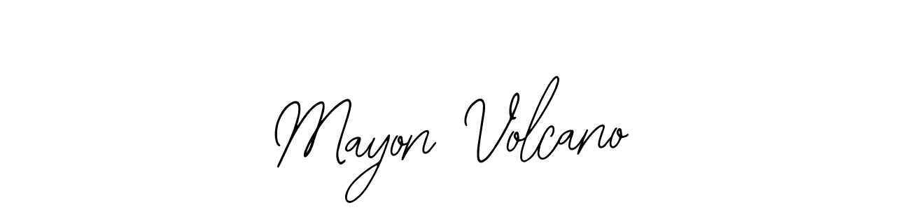 How to make Mayon Volcano signature? Bearetta-2O07w is a professional autograph style. Create handwritten signature for Mayon Volcano name. Mayon Volcano signature style 12 images and pictures png