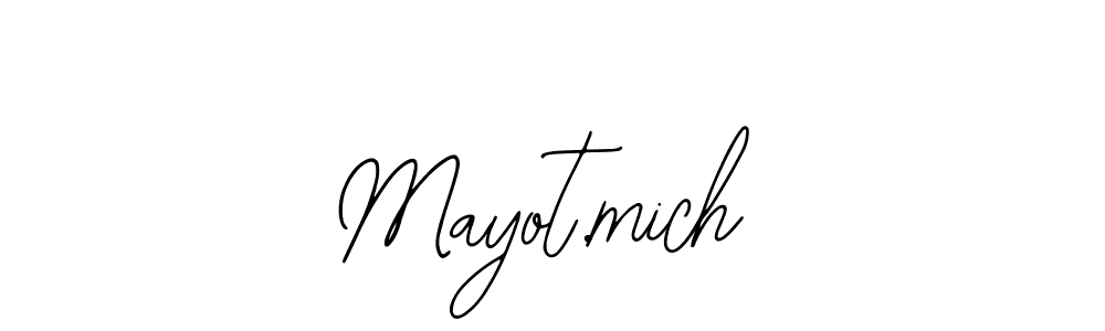 How to Draw Mayot.mich signature style? Bearetta-2O07w is a latest design signature styles for name Mayot.mich. Mayot.mich signature style 12 images and pictures png