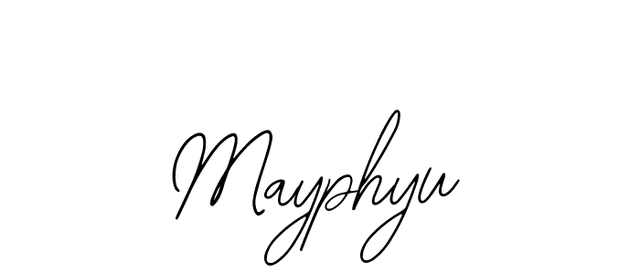 Make a beautiful signature design for name Mayphyu. With this signature (Bearetta-2O07w) style, you can create a handwritten signature for free. Mayphyu signature style 12 images and pictures png