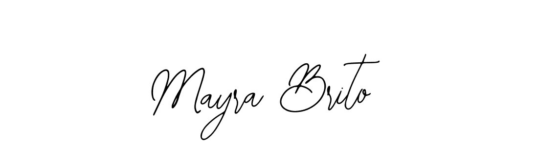 Mayra Brito stylish signature style. Best Handwritten Sign (Bearetta-2O07w) for my name. Handwritten Signature Collection Ideas for my name Mayra Brito. Mayra Brito signature style 12 images and pictures png