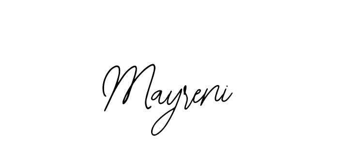 Design your own signature with our free online signature maker. With this signature software, you can create a handwritten (Bearetta-2O07w) signature for name Mayreni. Mayreni signature style 12 images and pictures png