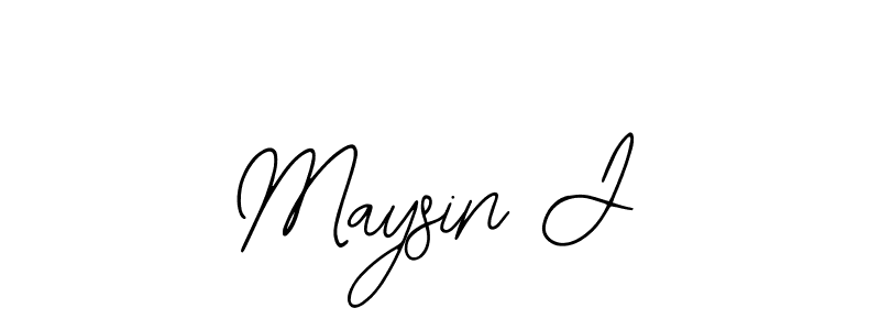 How to Draw Maysin J signature style? Bearetta-2O07w is a latest design signature styles for name Maysin J. Maysin J signature style 12 images and pictures png