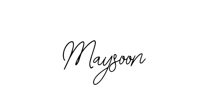 It looks lik you need a new signature style for name Maysoon. Design unique handwritten (Bearetta-2O07w) signature with our free signature maker in just a few clicks. Maysoon signature style 12 images and pictures png