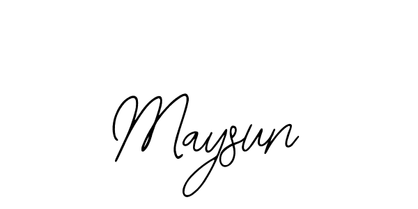 It looks lik you need a new signature style for name Maysun. Design unique handwritten (Bearetta-2O07w) signature with our free signature maker in just a few clicks. Maysun signature style 12 images and pictures png