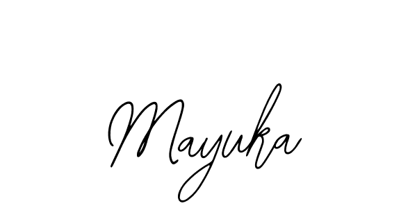 Make a short Mayuka signature style. Manage your documents anywhere anytime using Bearetta-2O07w. Create and add eSignatures, submit forms, share and send files easily. Mayuka signature style 12 images and pictures png